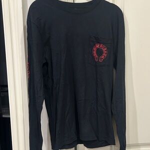 Chrome Hearts black and red long sleeve MIAMI